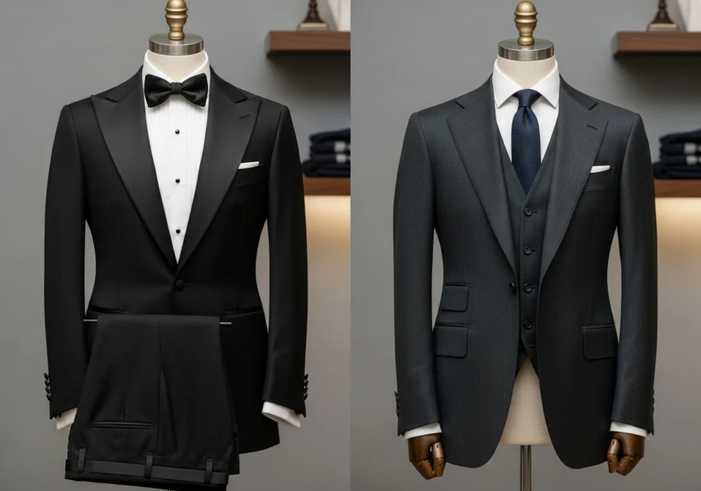 2. Understanding the Difference Between Tuxedos and Suits