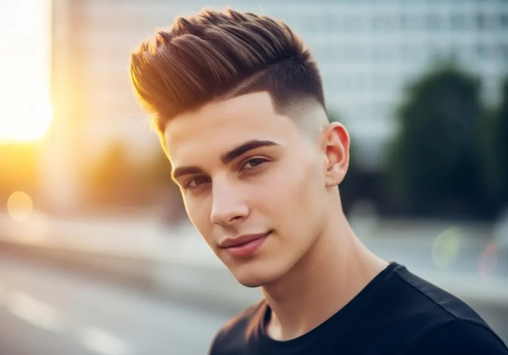 haircuts for men with thick hair
21. The Spiky Style
