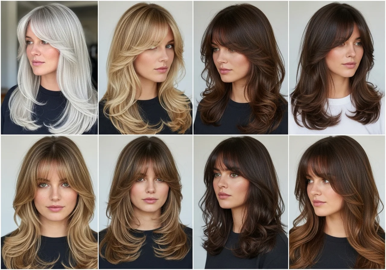 29 Stylish Long Layer & Butterfly Hair Ideas