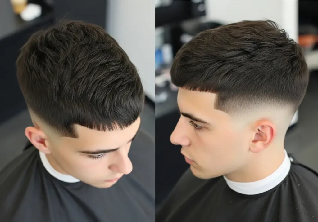 5. Layered Crew Cut for Thick Hair
Best Layered Haircuts