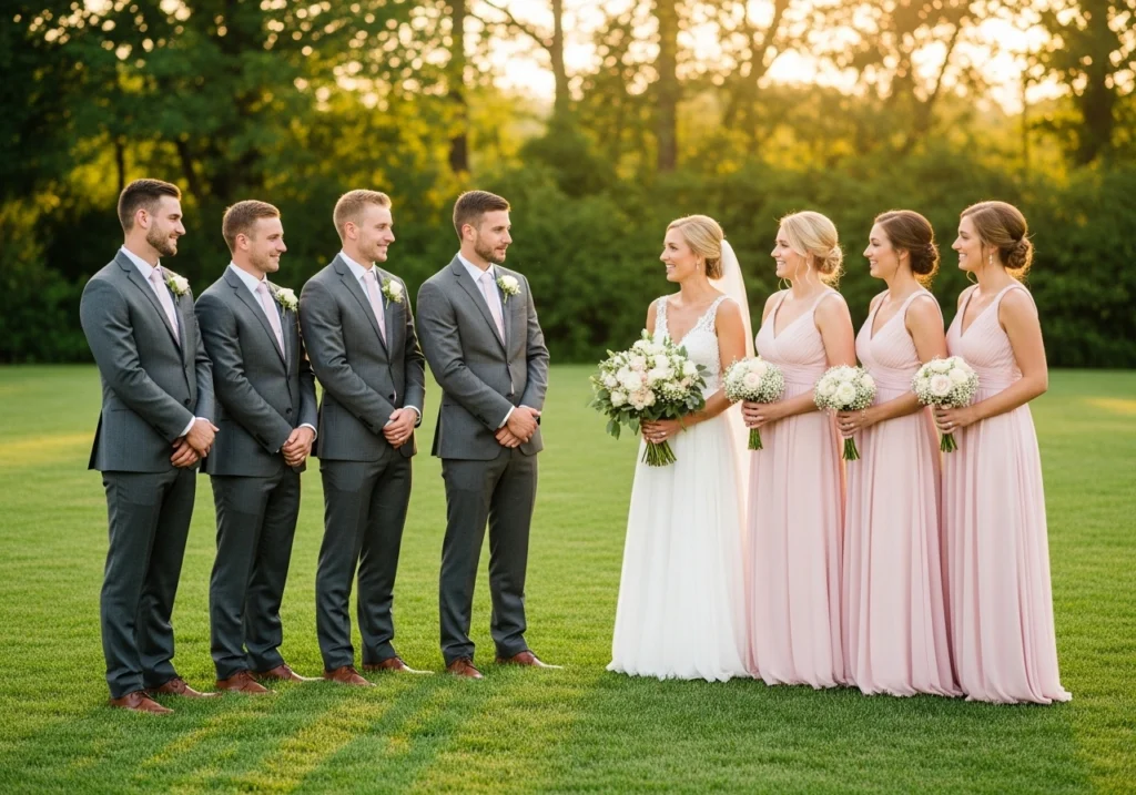 6. Coordinating With the Bridal Party