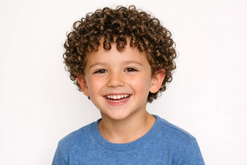 9 Short Ringlets All Over
Haircut For Curly Hair Boy