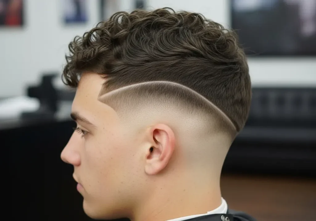 Curly Hair Undercuts For Men
Burst Fade Curly Undercut