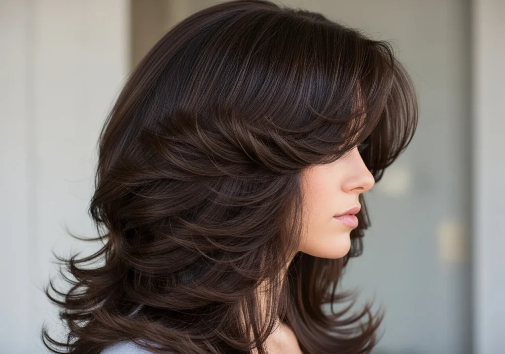 Butterfly Cut for Thick Hair Butterfly Cut for Thick Hair