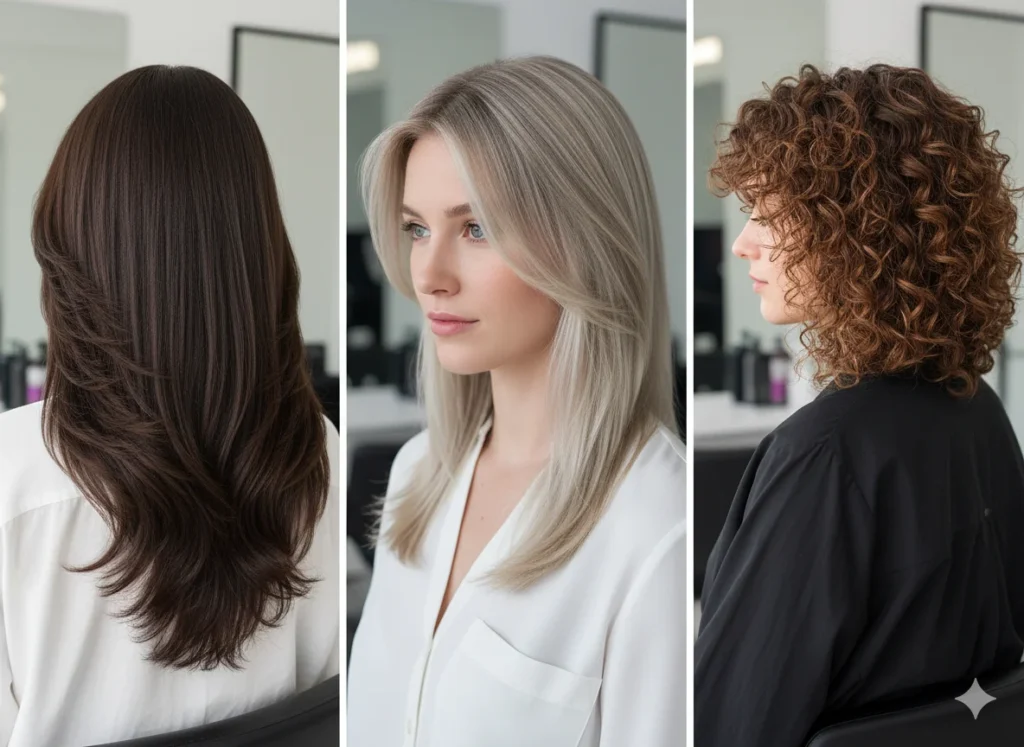 Choosing Layers Based on Hair Texture and Density