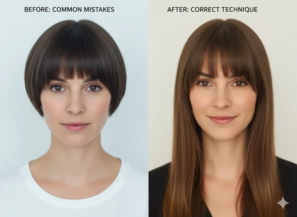 Common Mistakes That Sabotage Home Bang Cutting