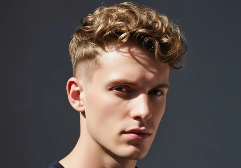 Curly Hair Undercuts For Men
Curly Undercut for Fine Hair