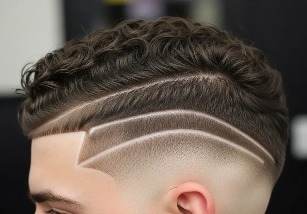 Curly Hair Undercuts For Men
Curly Undercut with Hard Part