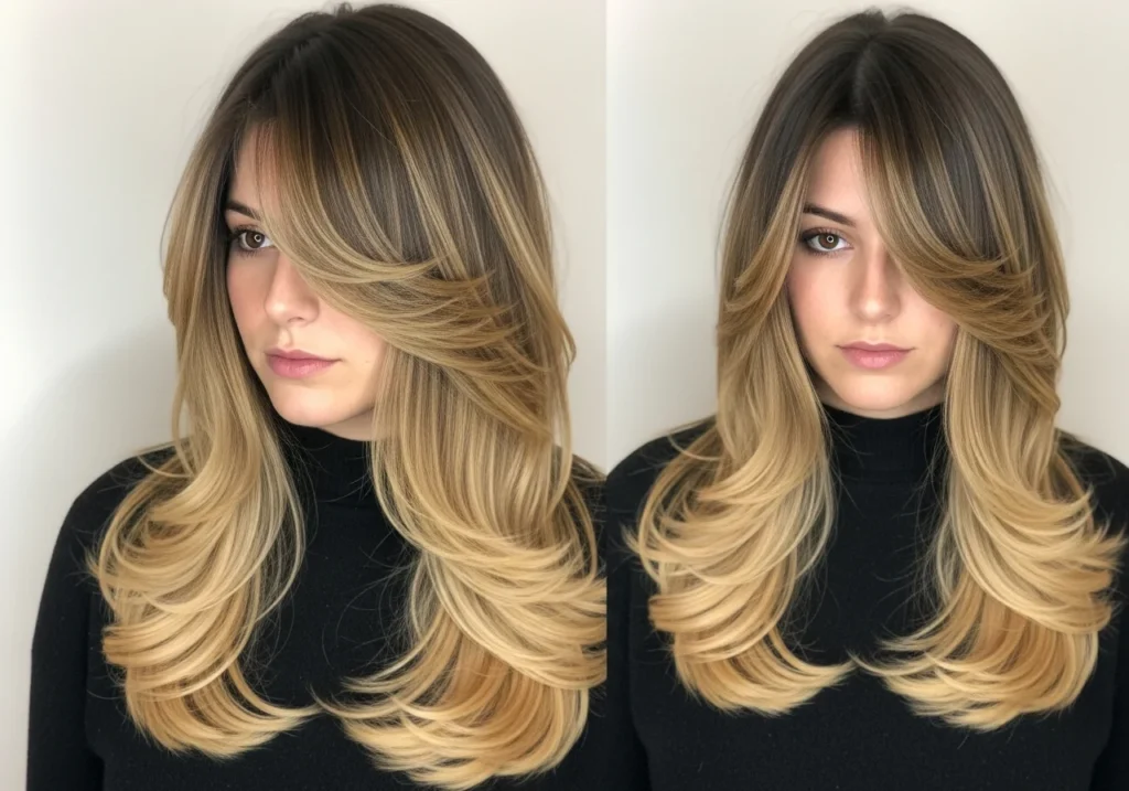 Dimensional Layers with Ombre Coloring Dimensional Layers with Ombre Coloring