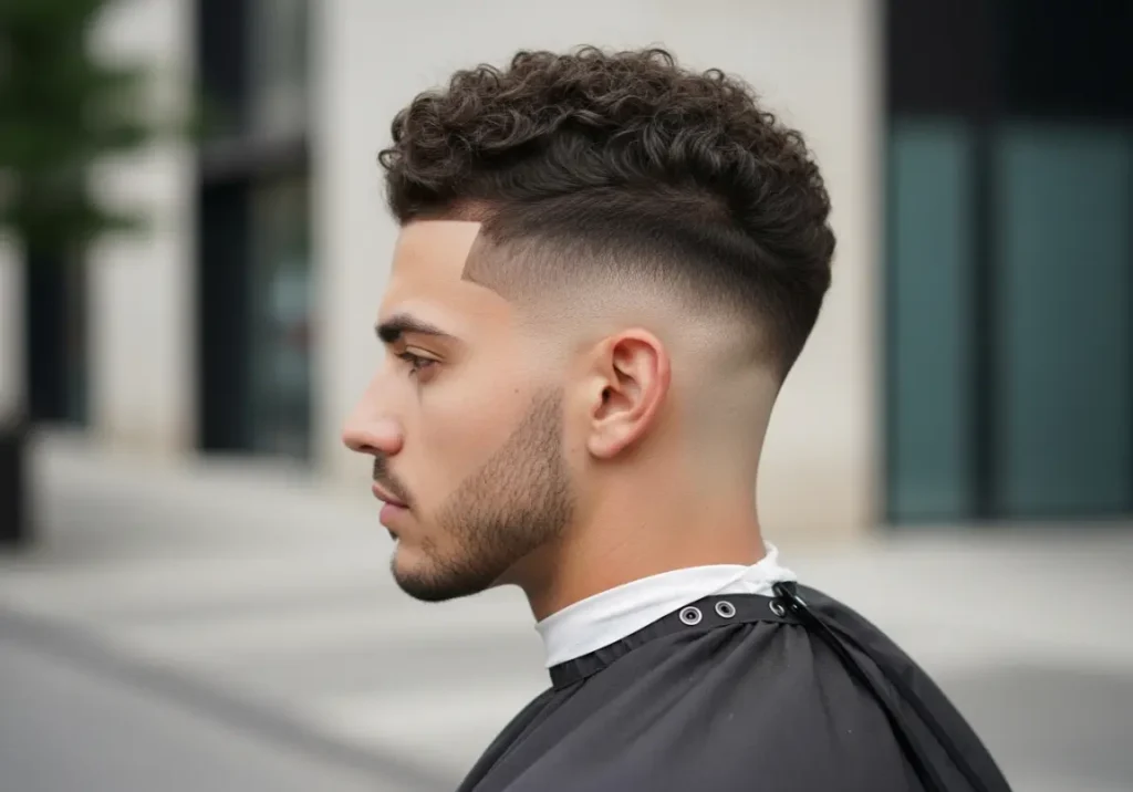 Curly Hair Undercuts For Men
High Fade Curly Undercut