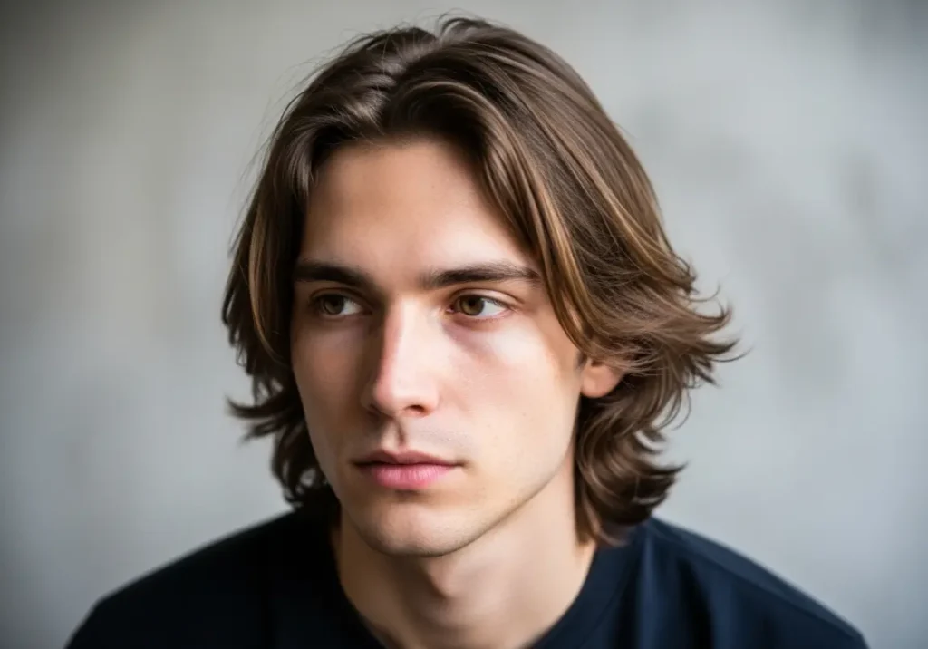 haircuts for diamond face men
Layered Medium Length