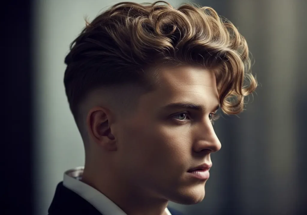 Curly Hair Undercuts For Men
Long Curly Top with Undercut