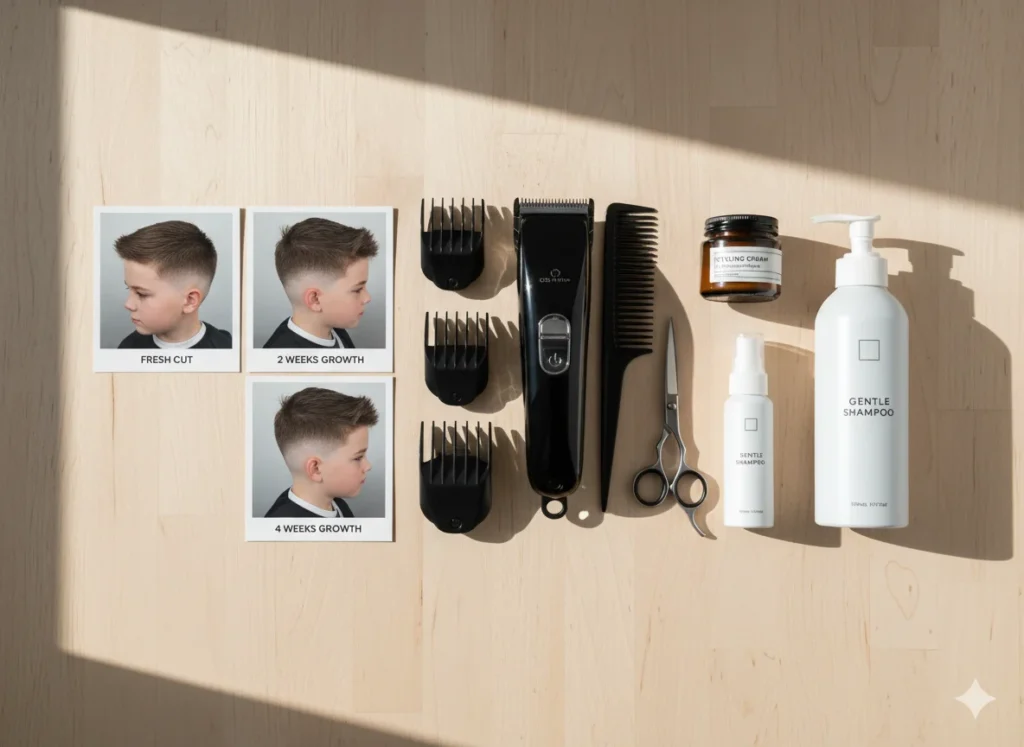 Maintaining Your Child's Low Fade Haircut