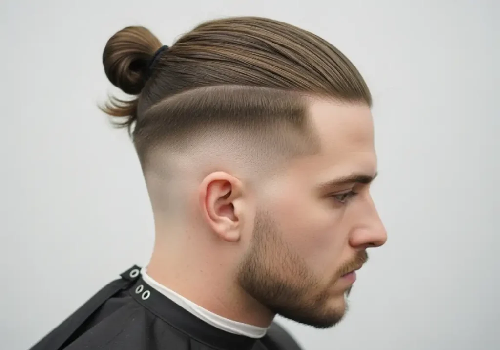 Man Bun Balance
Taper Haircut Styles