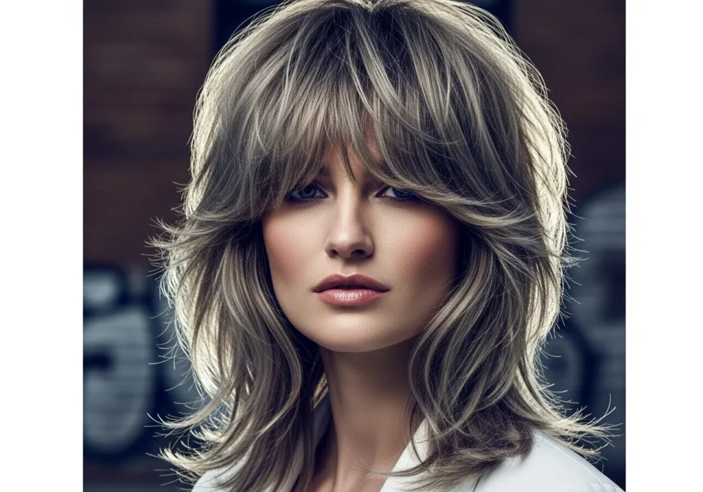 Modern Shag with Face-Framing