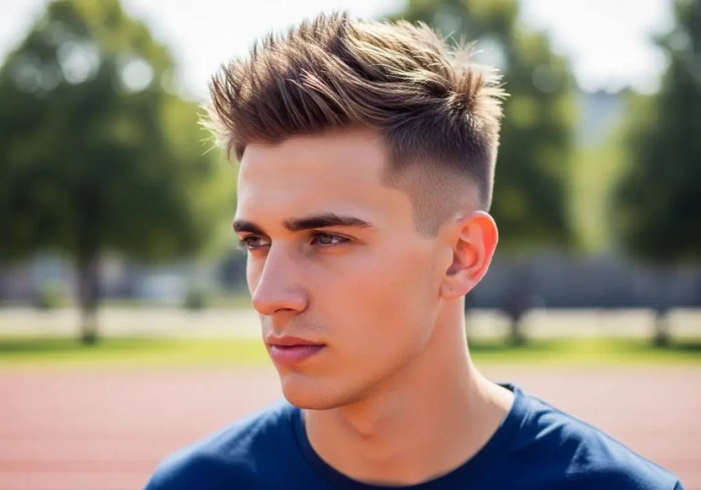 Haircut For Triangle Shape Face
Short Textured Spikes