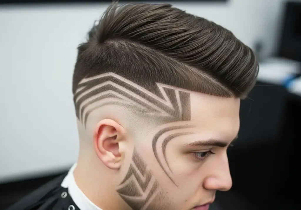 Skin Taper With Design
Taper Haircut Styles