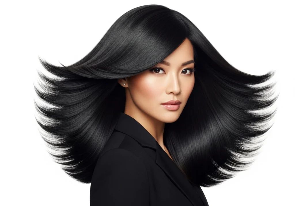 Sleek Butterfly Cut for Straight Hair Sleek Butterfly Cut for Straight Hair