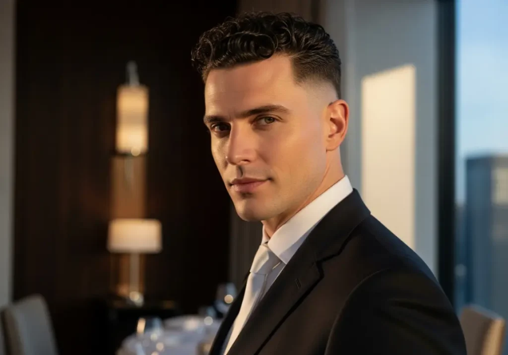 Curly Hair Undercuts For Men
Slicked Back Curly Undercut