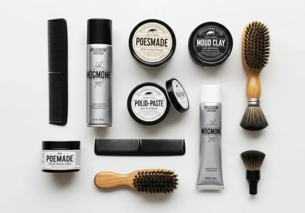 haircuts for diamond face men
Styling Products and Maintenance