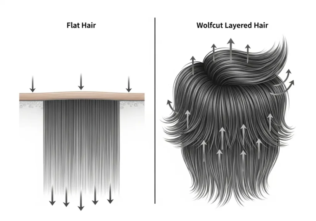 long wolfcut
The Science Behind Volume Creation