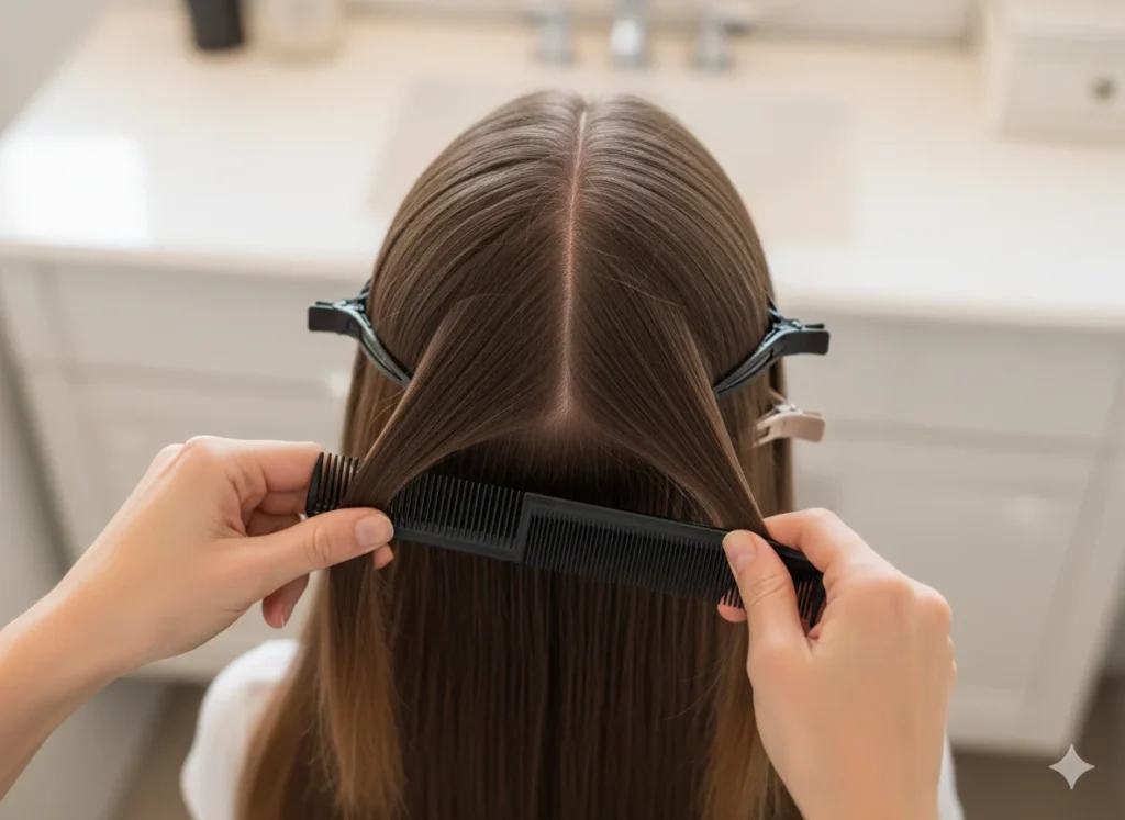 The Triangle Section Method for Perfect Side Bangs