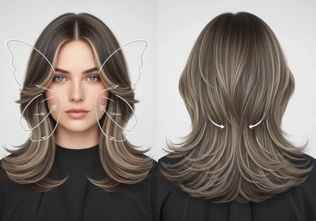Understanding the Butterfly Haircut Medium Length