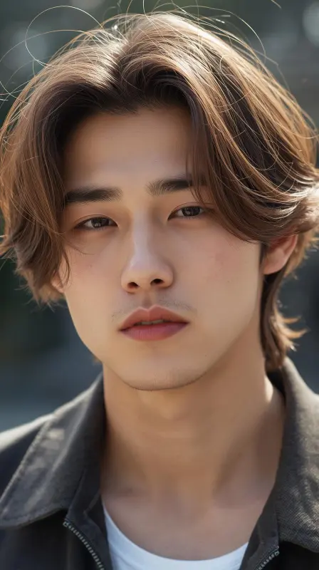 Natural Medium Length Style
