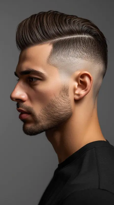 Modern Tapered Disconnected Undercut