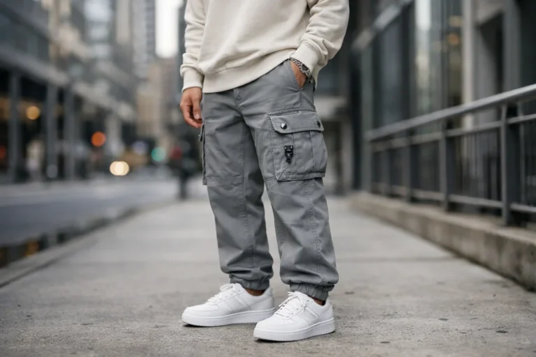 13 grey cargo pants outfit ideas for men
