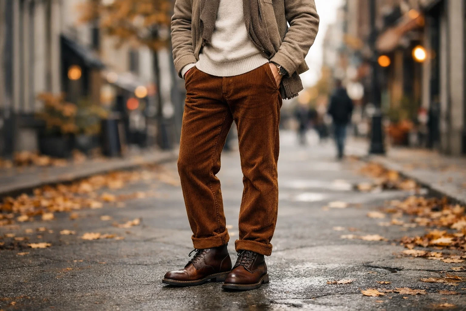 corduroy pants outfit mens ideas