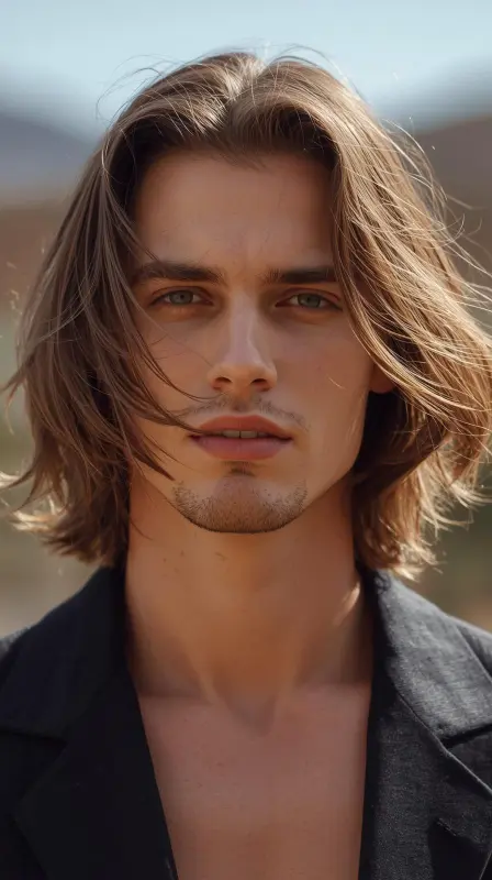 Natural Flow Hairstyle