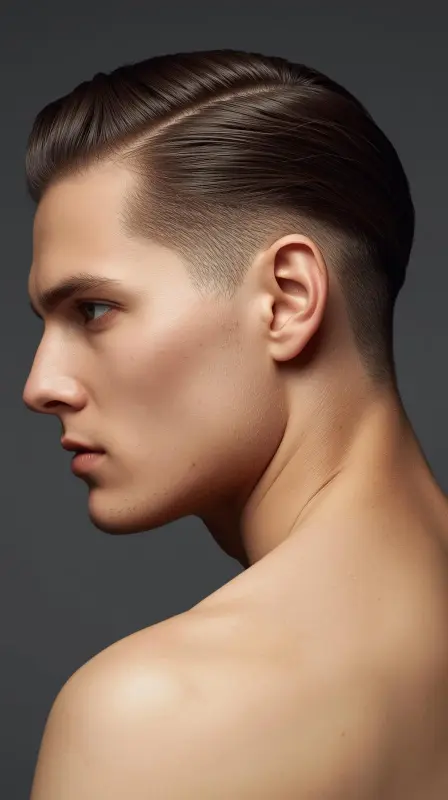 Slicked Back Undercut