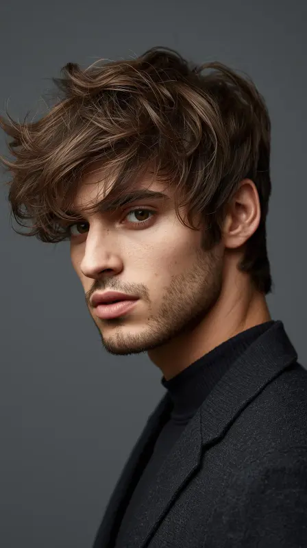 Messy Textured Hairstyle