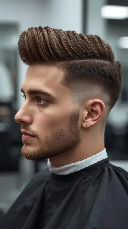 Taper Fade With Volume on Top