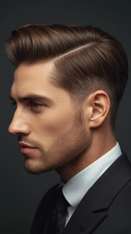 Side Part Hairstyle