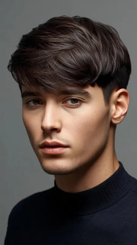 Layered Fringe Hairstyle