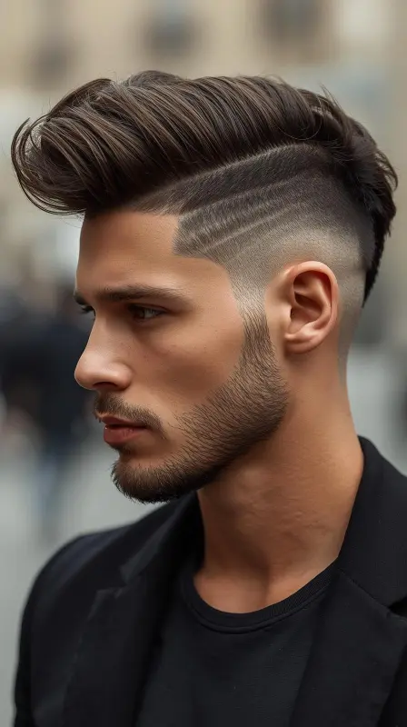 Long Top Disconnected Undercut