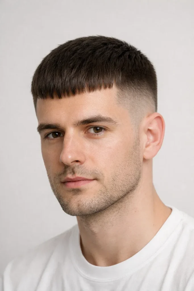 French crop low fade