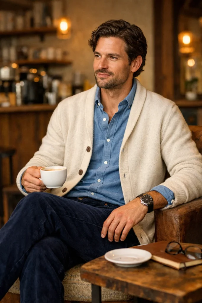 corduroy pants outfit mens ideas