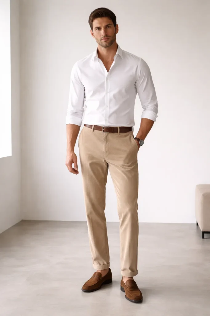 corduroy pants outfit mens ideas