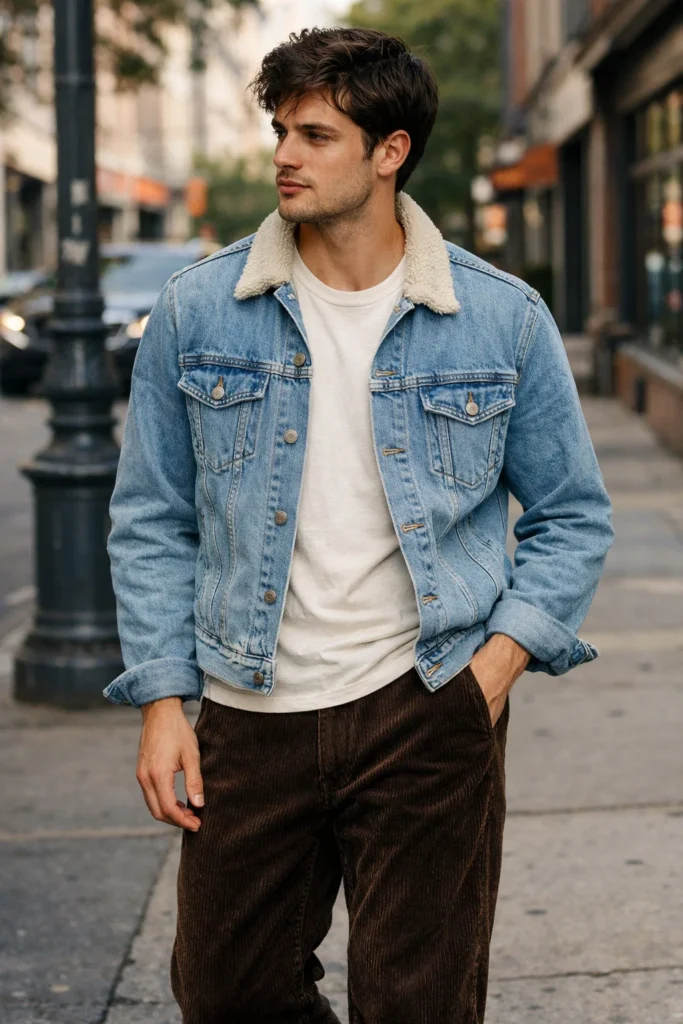 corduroy pants outfit mens ideas