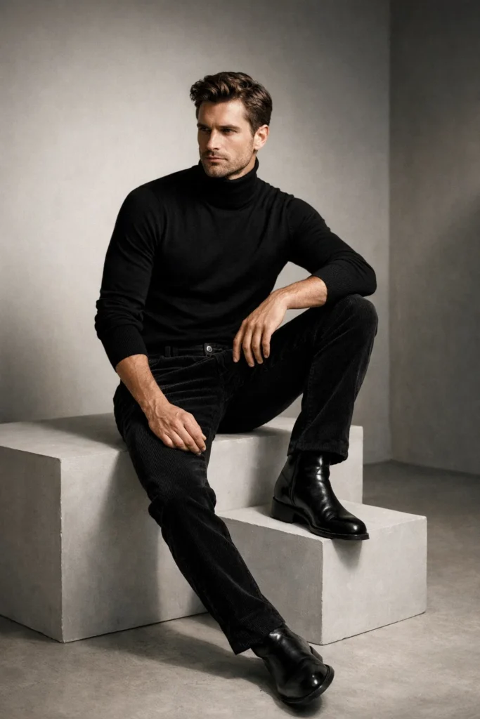 corduroy pants outfit mens ideas