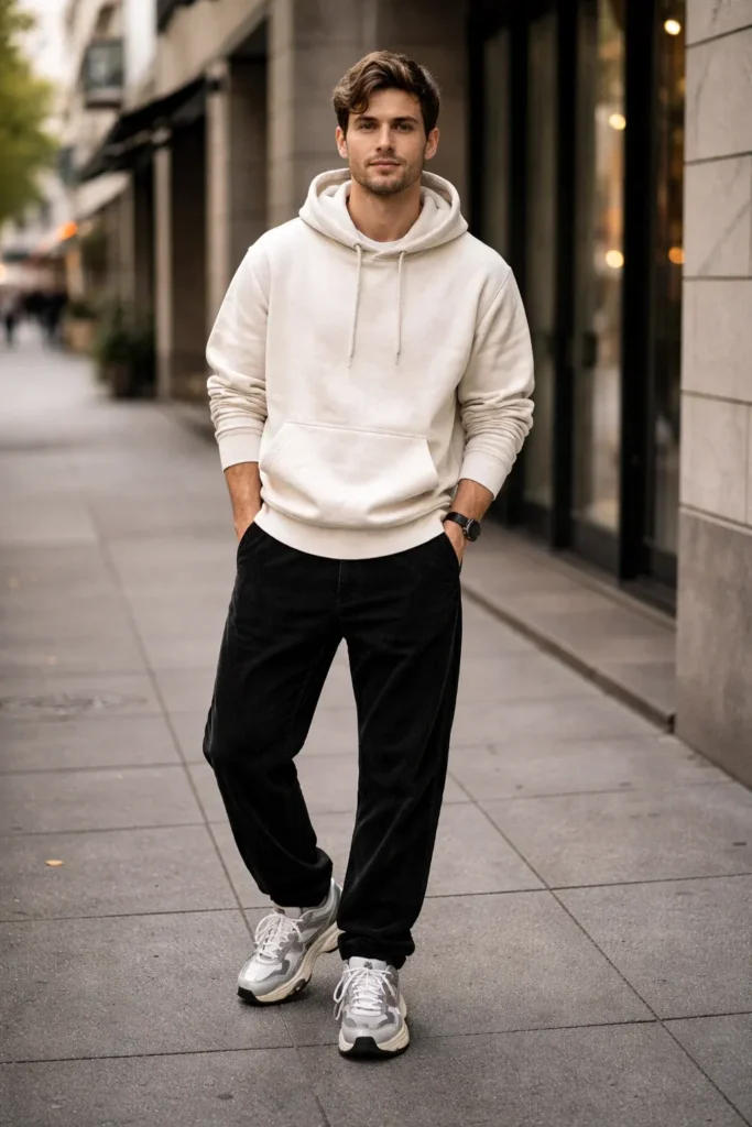 Hoodie and Sneakers Fit