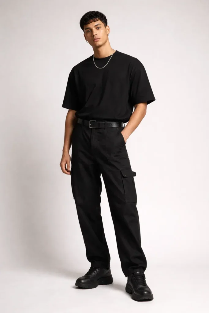 Minimalist Monochrome Outfit