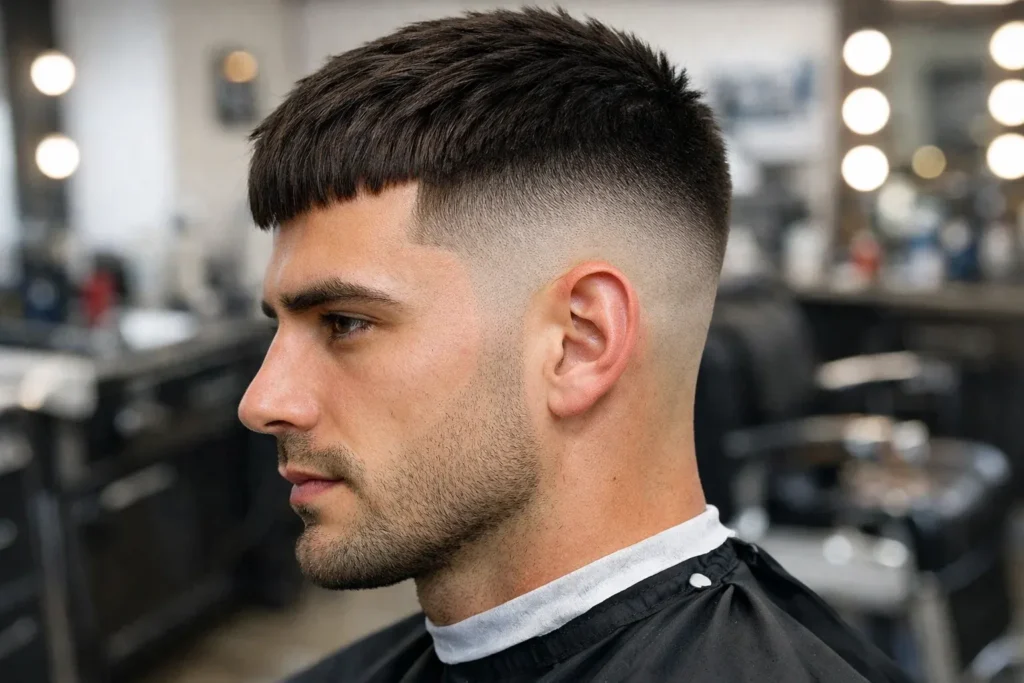 Skin Fade French Crop