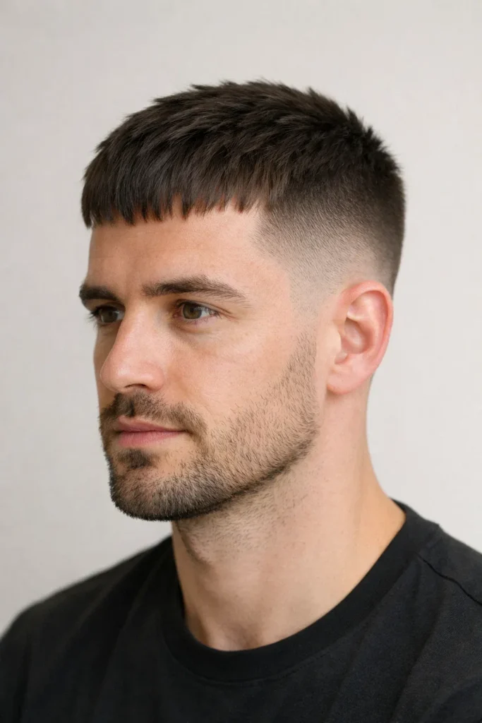 Tapered French Crop High Fade