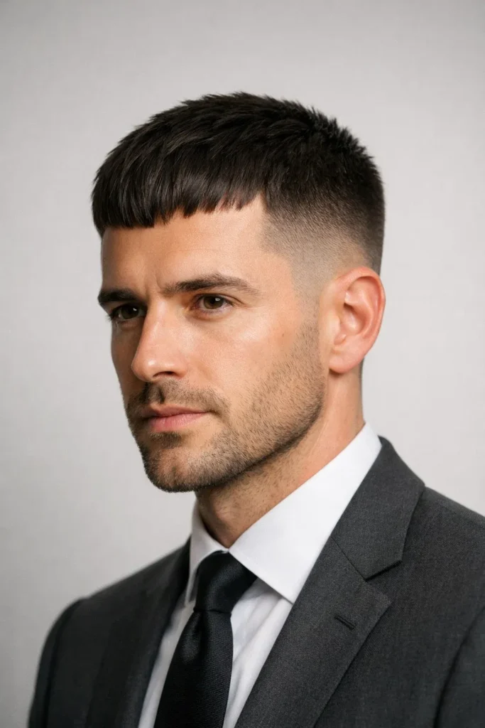 Tapered French Crop Low Fade