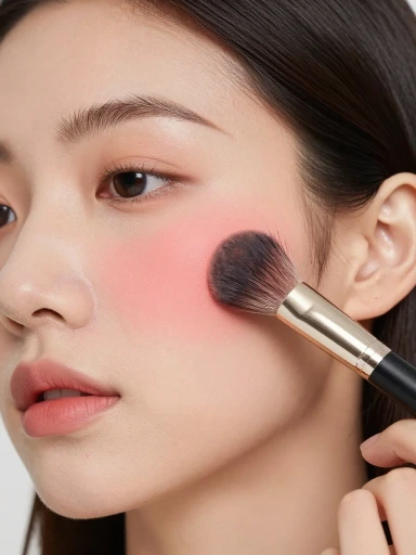 Barbie Blush Placement for a Youthful Glow