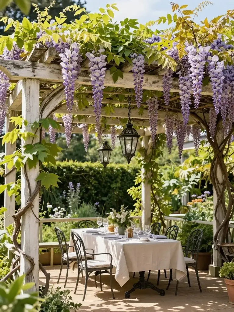 10: Beautiful Pergola Ideas for a European-Inspired Backyard
